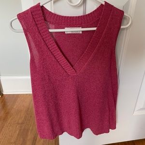 NWT Anthropologie vneck sweater tank